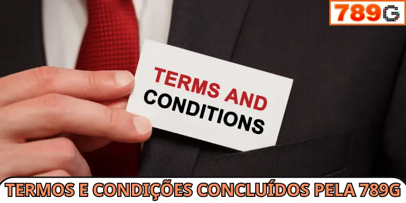Termos e Condições concluídos pela 789G